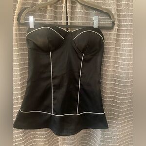 Cotton Express Elegant Black Blouse